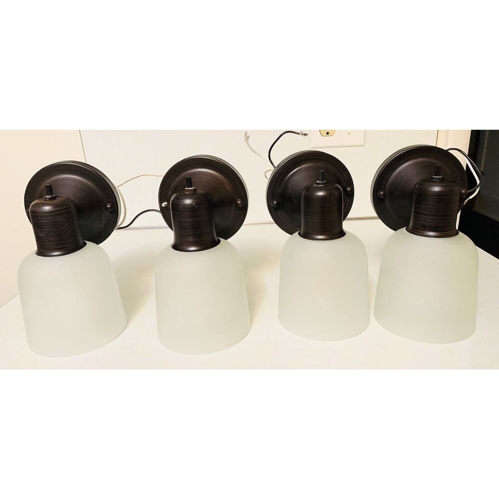 Intertek 4004488 Brown Wall Mounted Scone Set of 4